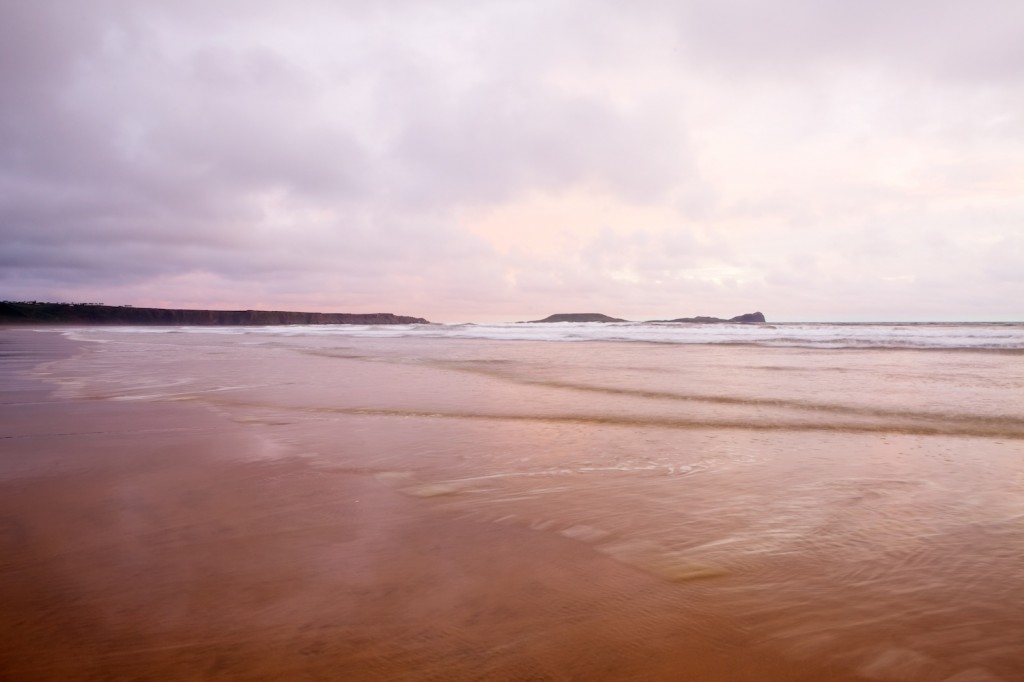 Rossilli Bay, Gower, South Wales, Landscape, Sea, sunset, HDR, Llangenith,