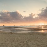 Australia, evening, melbourne, pier, sea, St Kilda, sunset, victoria