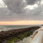 Australia, evening, melbourne, pier, sea, St Kilda, sunset, victoria