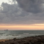 Australia, evening, melbourne, pier, sea, St Kilda, sunset, victoria