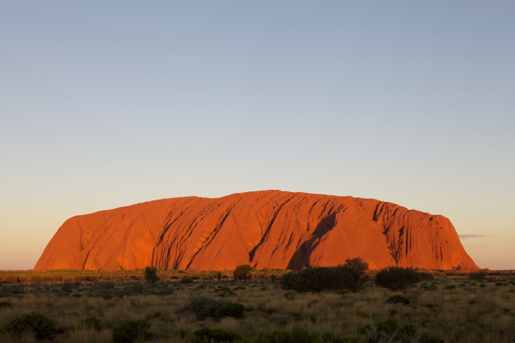 Ayres Rock - Uluru - Red Rock at the heart of the outback